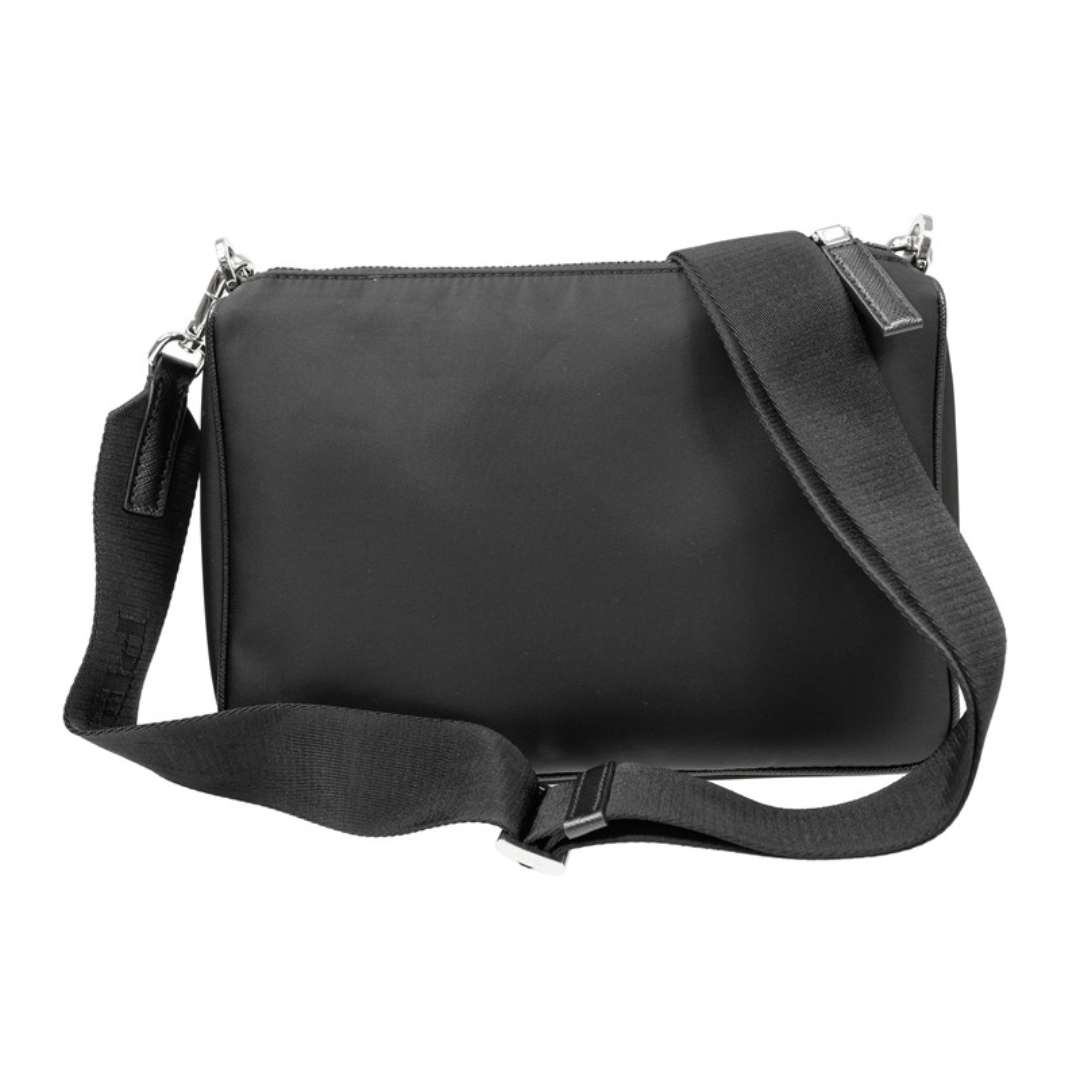 Nylon pouch shoulder bag