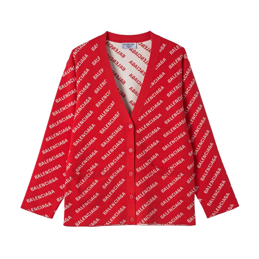 Mini All-Over Logo Cardigan