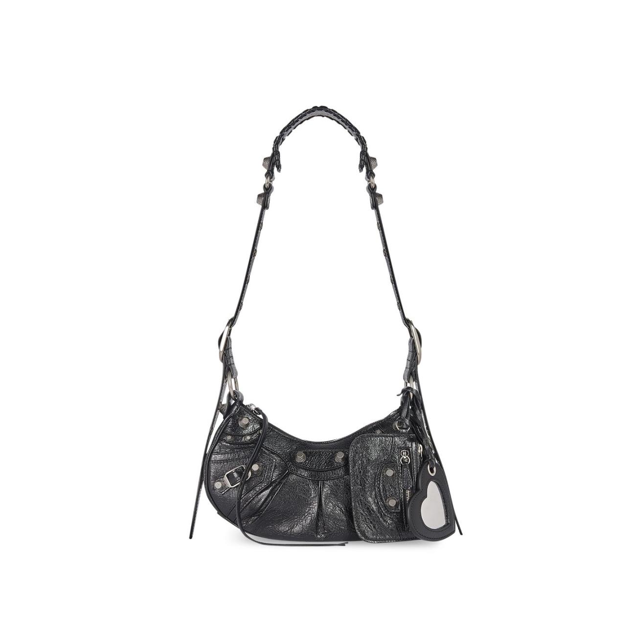 WOMEN'S LE CAGOLE SHOULDER BAG IN BLACK