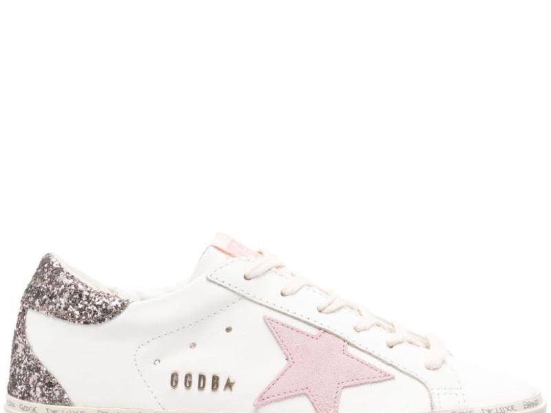 Histar sneakers glitter heel pink star