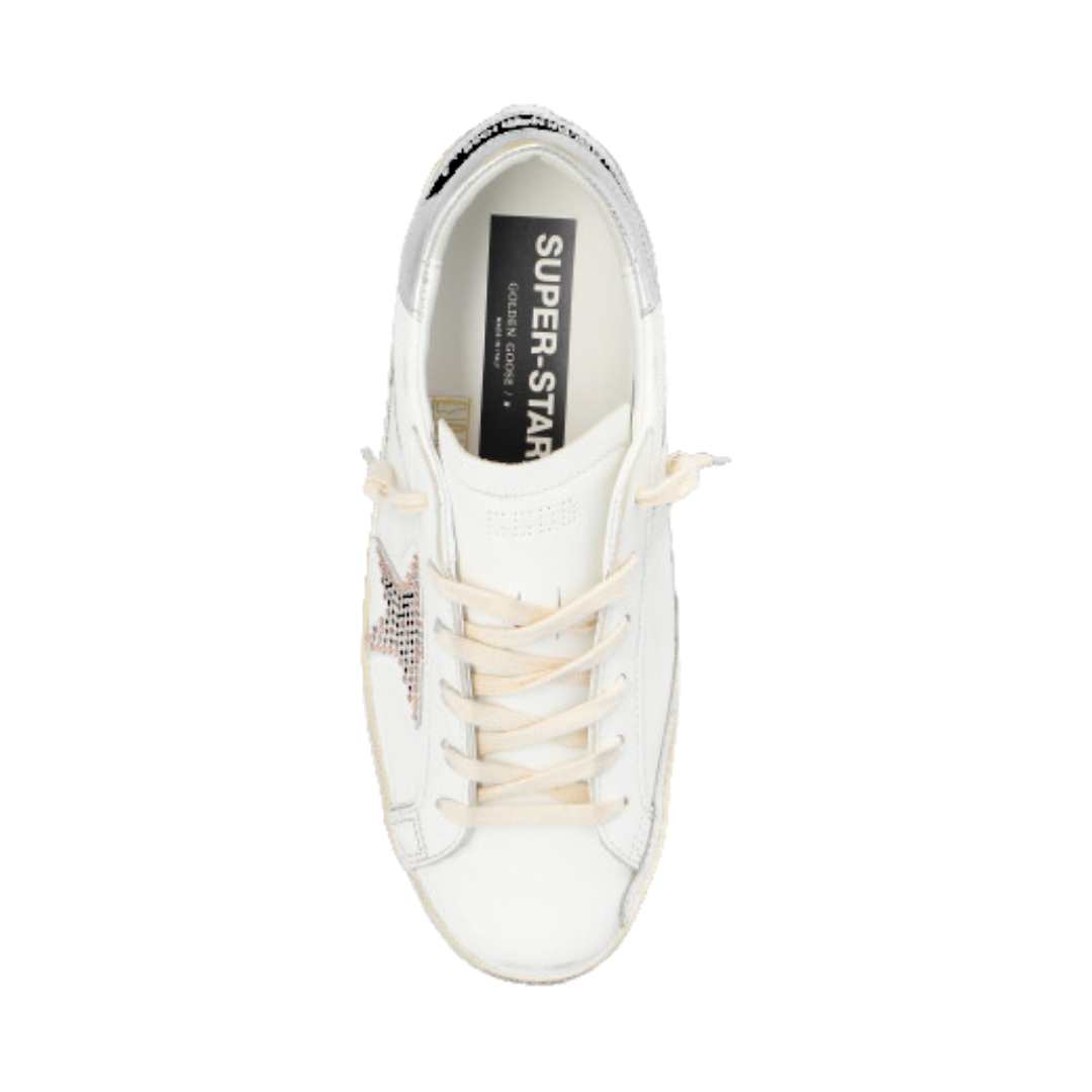 Superstar Classic Sneakers Crystal Suede Star