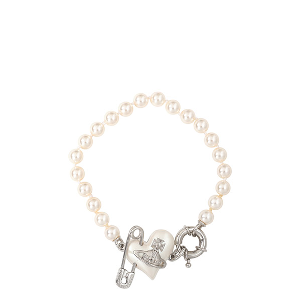  Silver Orietta Pearl Bracelet 