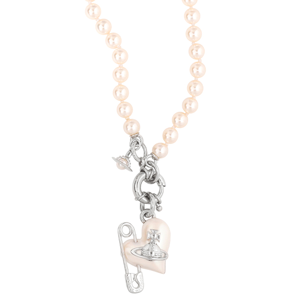  Silver Orietta Pearl Necklace