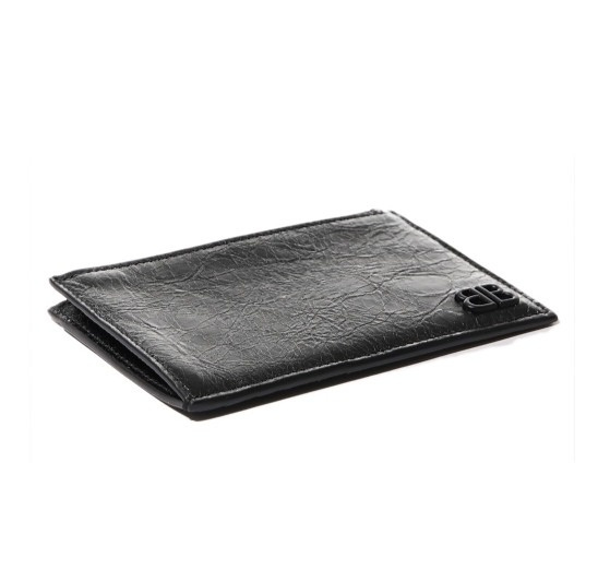 Monaco leather zipper card wallet