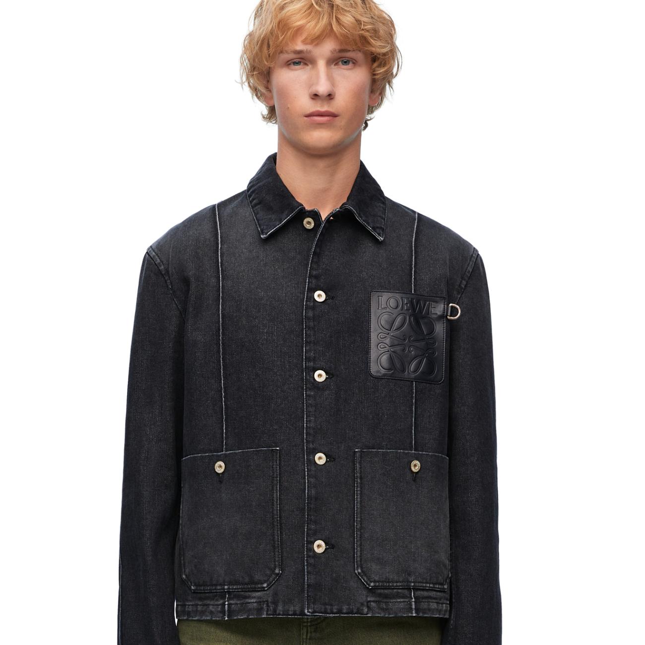 Denim workwear jacket