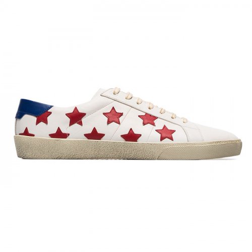 Saint Laurent Court Classic SL/06 California Sneakers Red Stars