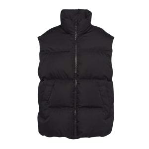 Oversized re-nylon down vest