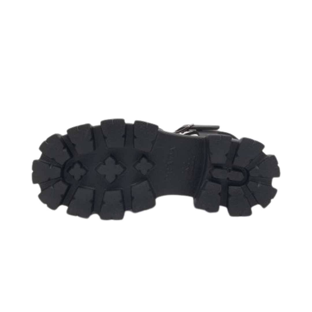 Men's rubber sandals - black