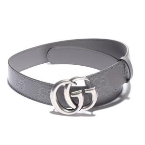 GG Marmont embossed leather belt