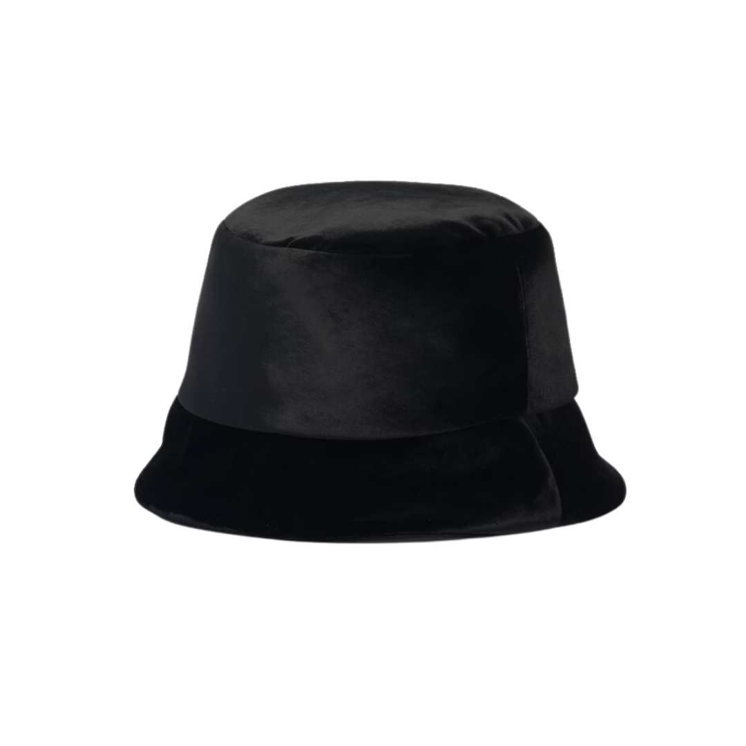 velvet bucket hat