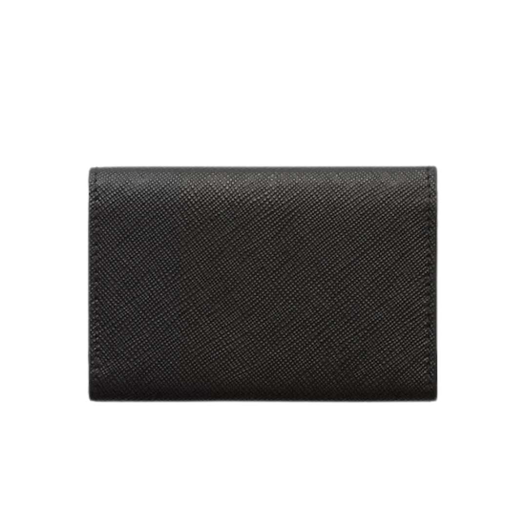 Saffiano leather card wallet