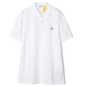 Palm Angels logo embroidered polo shirt