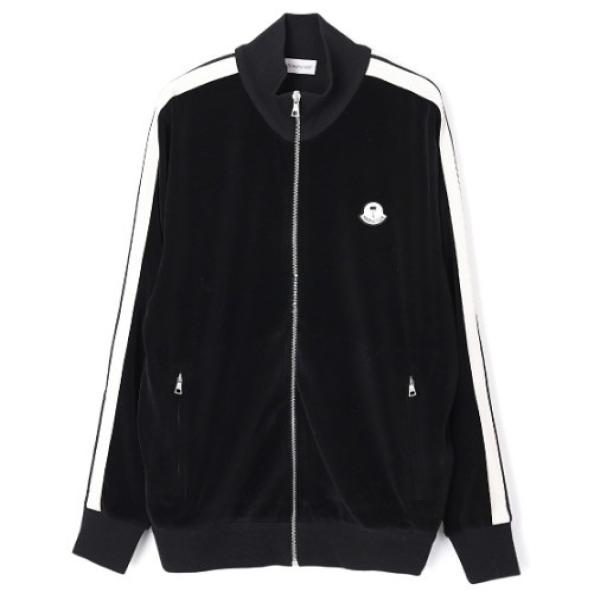 Moncler Palm Angels logo patch zip-up