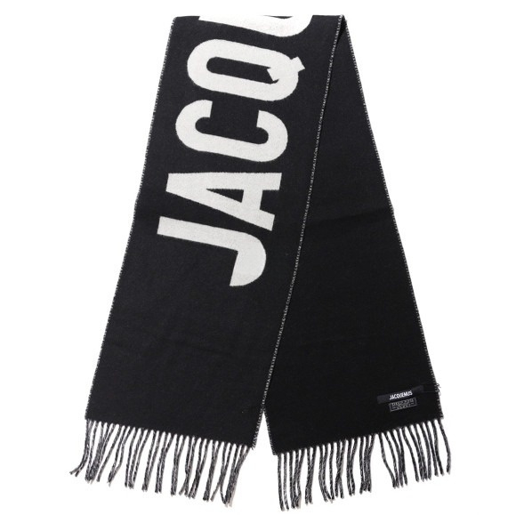 Reshap Jacquemus Fringe Logo Scarf