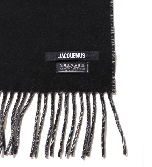 Reshap Jacquemus Fringe Logo Scarf