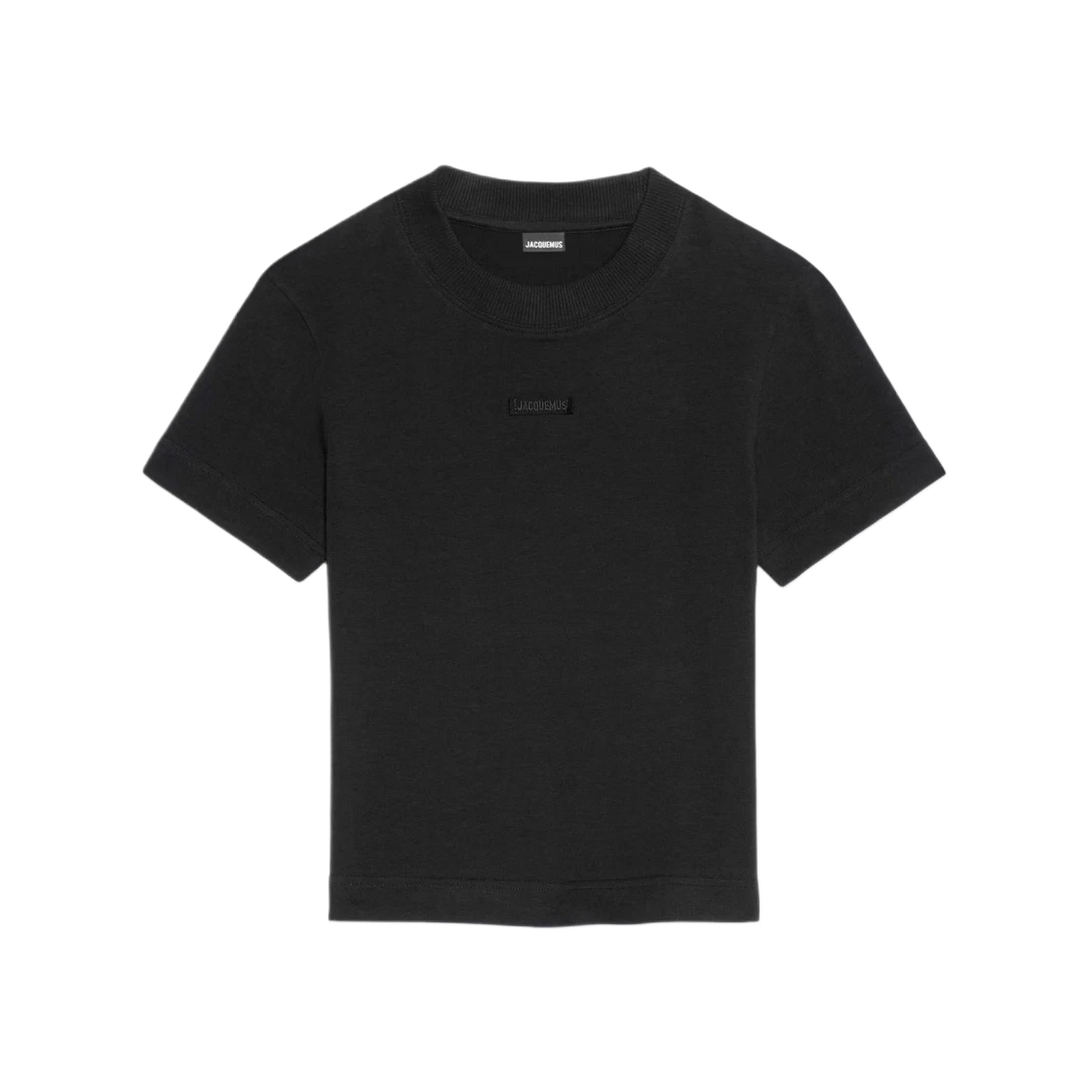 Jacquemus Le T-Shirt Gros Grain Black