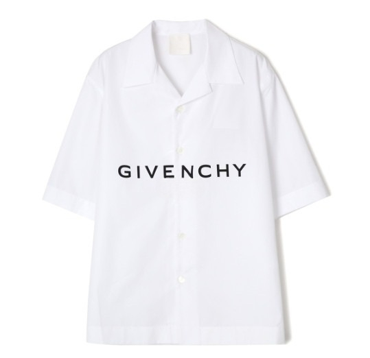 GIVENCHY Poplin Hawaiian Shirt