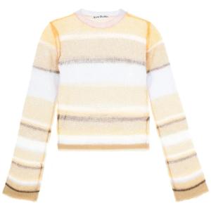 Striped mohair sweater