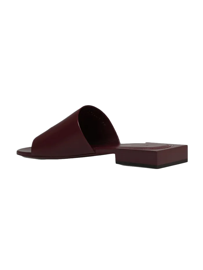  BOX SANDAL BURGUNDY