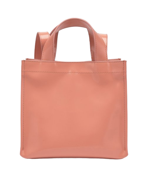 Public Mini Logo Tote Bag - Salmon Pink 