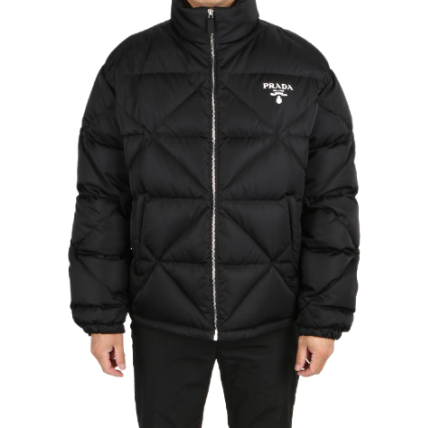 Logo Re-Nylon Quilted Padded Jacket