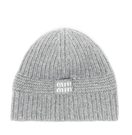 Logo wool beanie