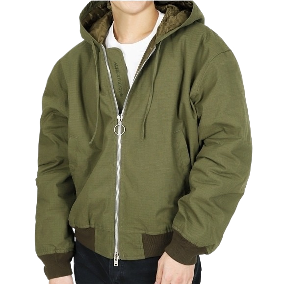 Zip-up Hooded Jacket