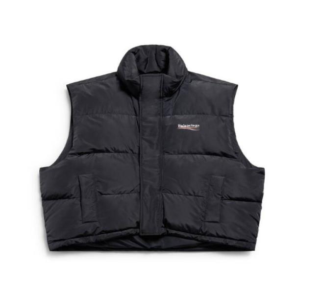 Political Campaign Cocoon Puffer Vest