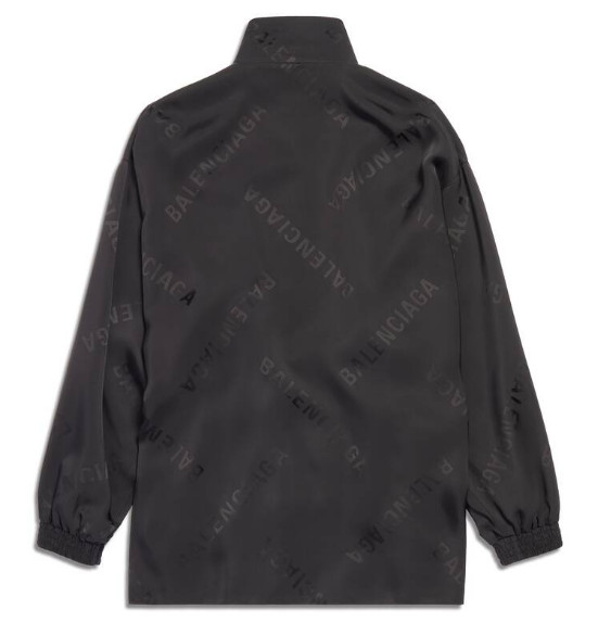 BAL Diagonal All-Over Fluid Tracksuit Jacket