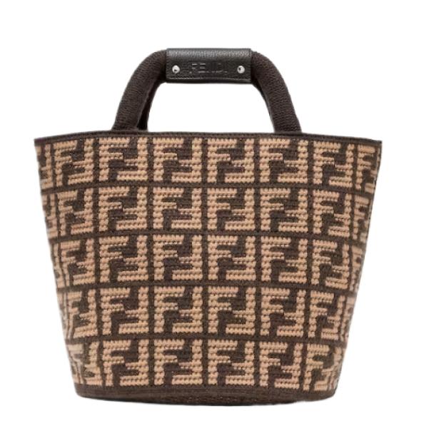 FF cashmere shopping bag