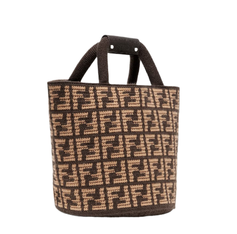 FF cashmere shopping bag