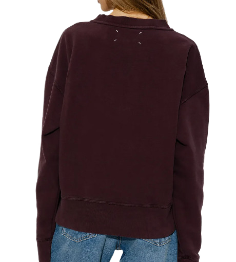 22FW LOGO SWEATSHIRT BURGUNDY